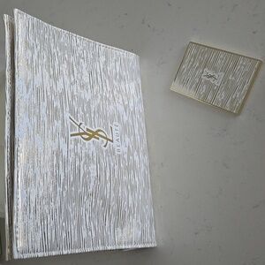 Brand New YSL Pouch Clutch Bag & NIB YSL Beauté Matching Mirror